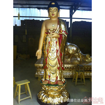 緣士達(dá)工藝品廠 專業(yè)定制西方三圣彩繪木雕佛像，品質(zhì)與信仰的完美結(jié)合